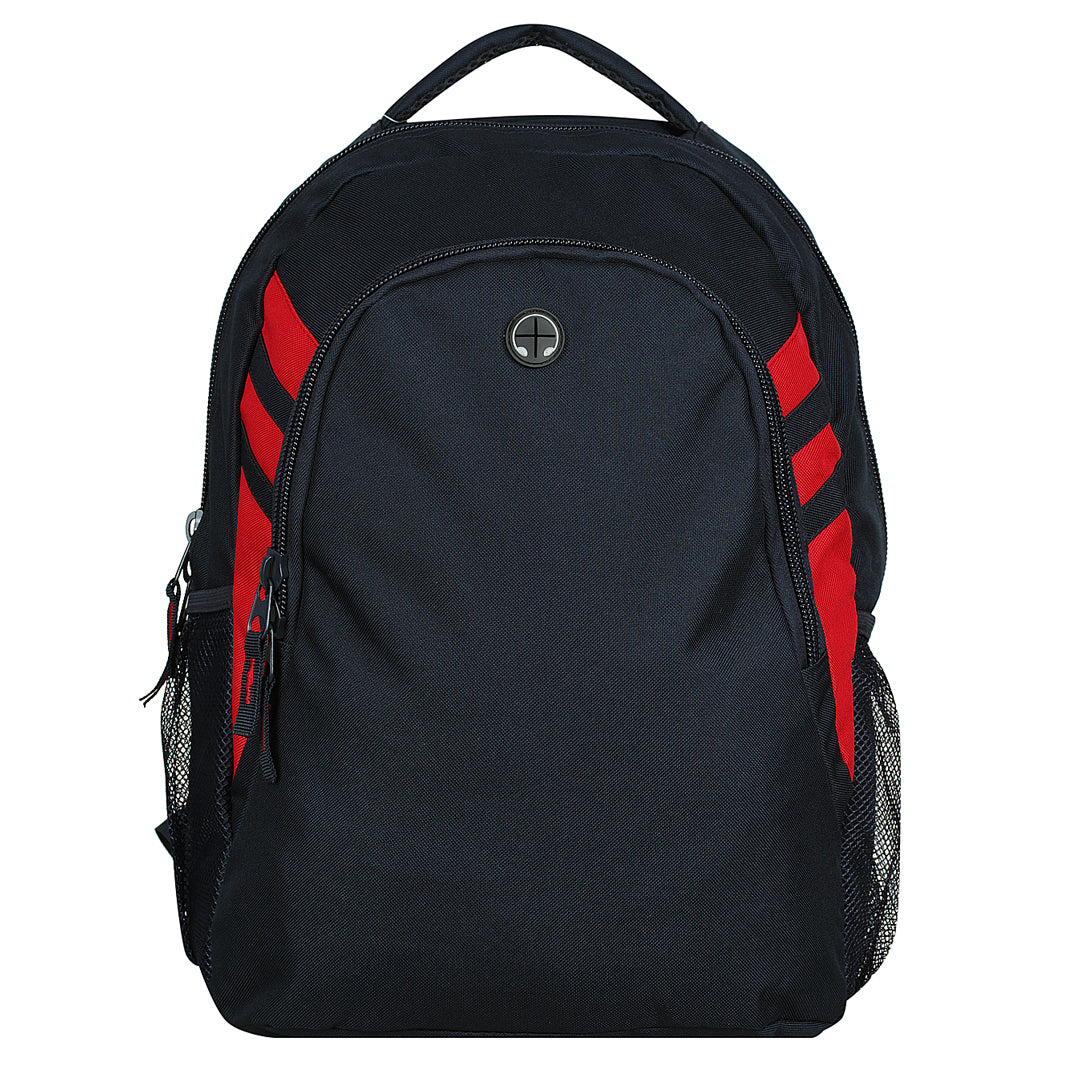 House of Uniforms The Tasman Backpack Aussie Pacific Navy/Red