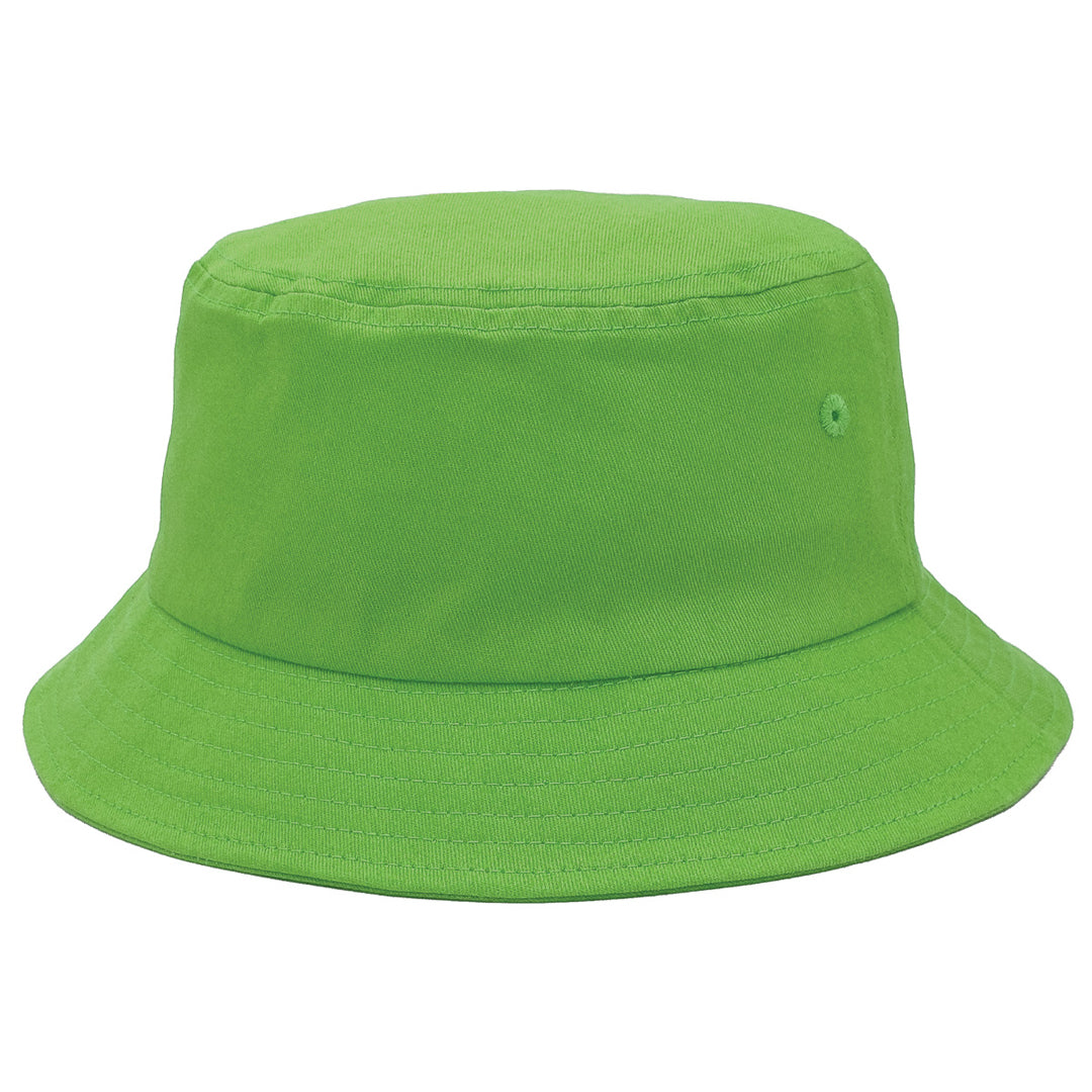 House of Uniforms The Bells Bucket Hat | Adults Legend Lime