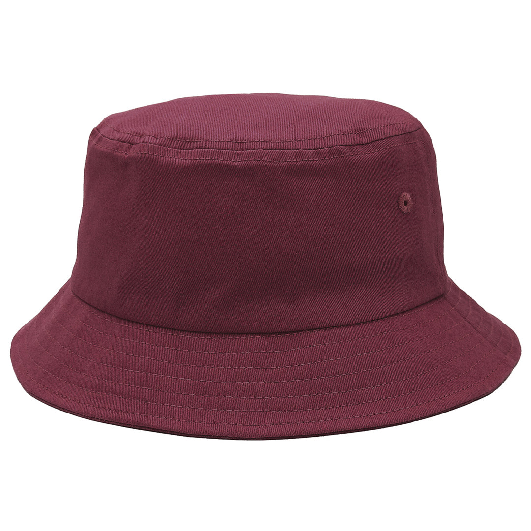 House of Uniforms The Bells Bucket Hat | Adults Legend Maroon