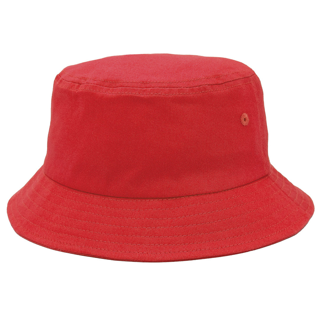 House of Uniforms The Bells Bucket Hat | Adults Legend Red