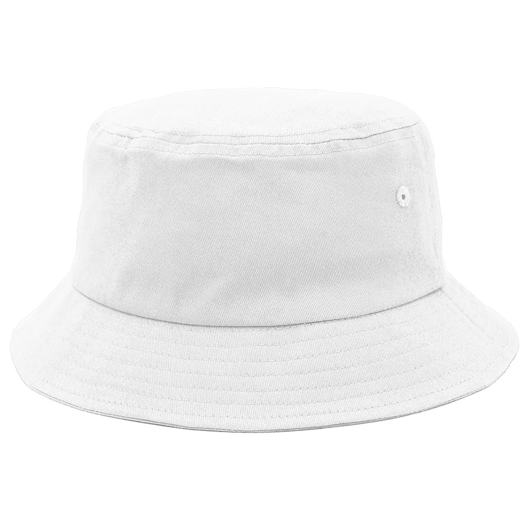 House of Uniforms The Bells Bucket Hat | Adults Legend White