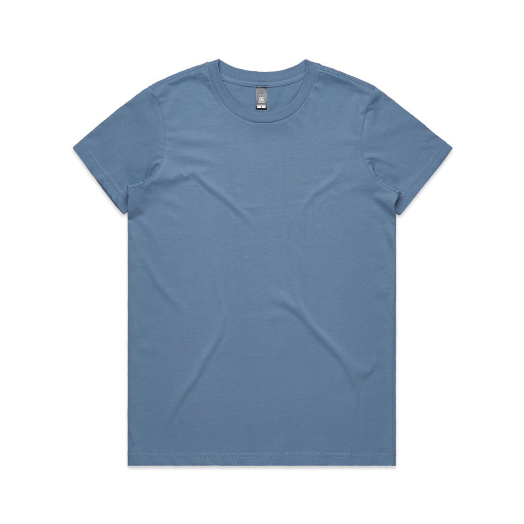 House of Uniforms The Maple Tee | Ladies | Short Sleeve AS Colour Carolina Blue