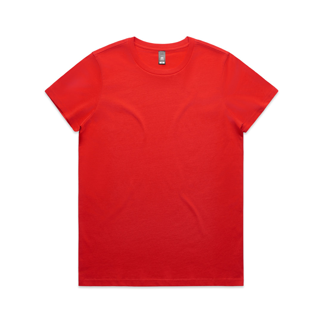 House of Uniforms The Maple Tee | Ladies | Short Sleeve AS Colour Fire