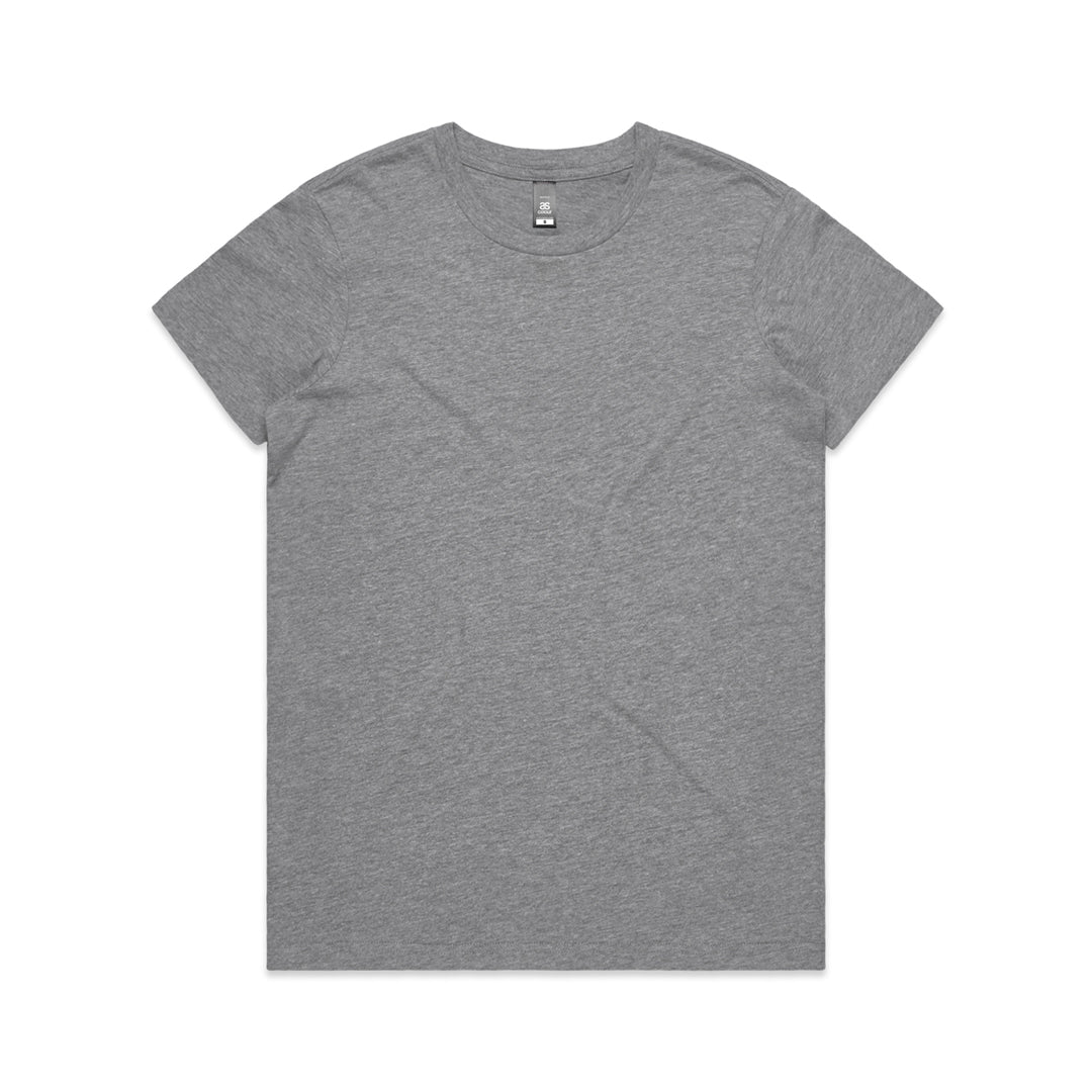House of Uniforms The Maple Tee | Ladies | Short Sleeve AS Colour Grey Marle