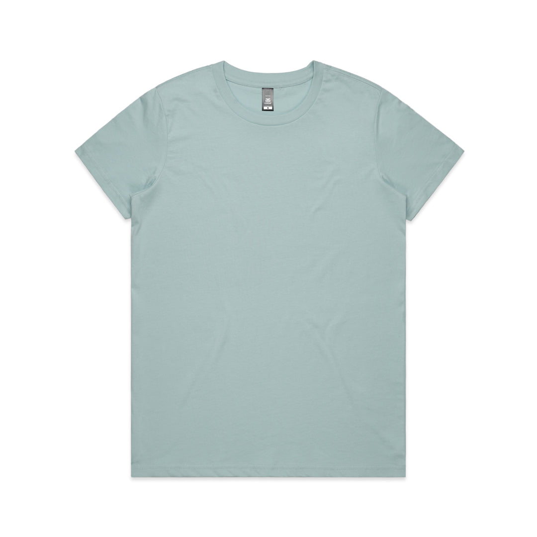 House of Uniforms The Maple Tee | Ladies | Short Sleeve AS Colour Pale Blue