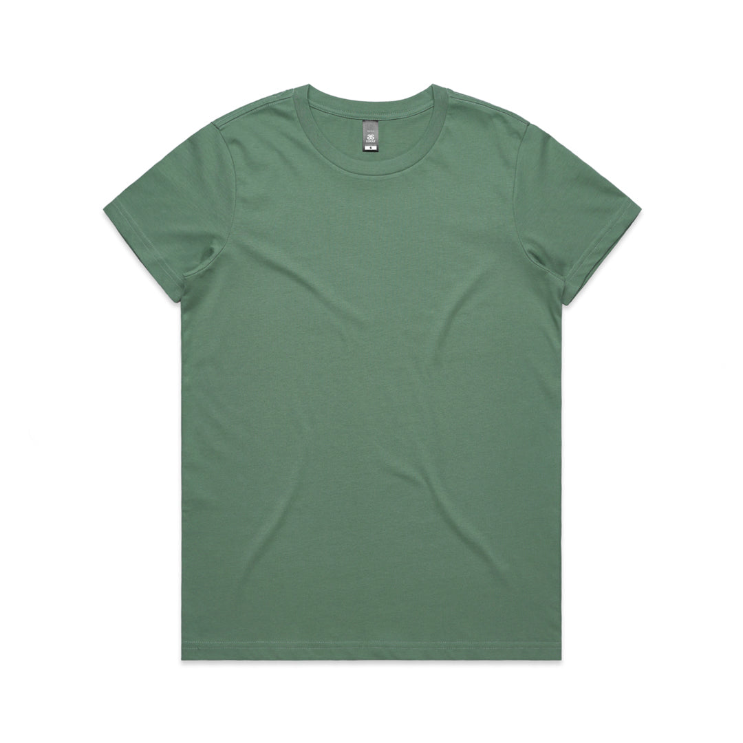 House of Uniforms The Maple Tee | Ladies | Short Sleeve AS Colour Sage