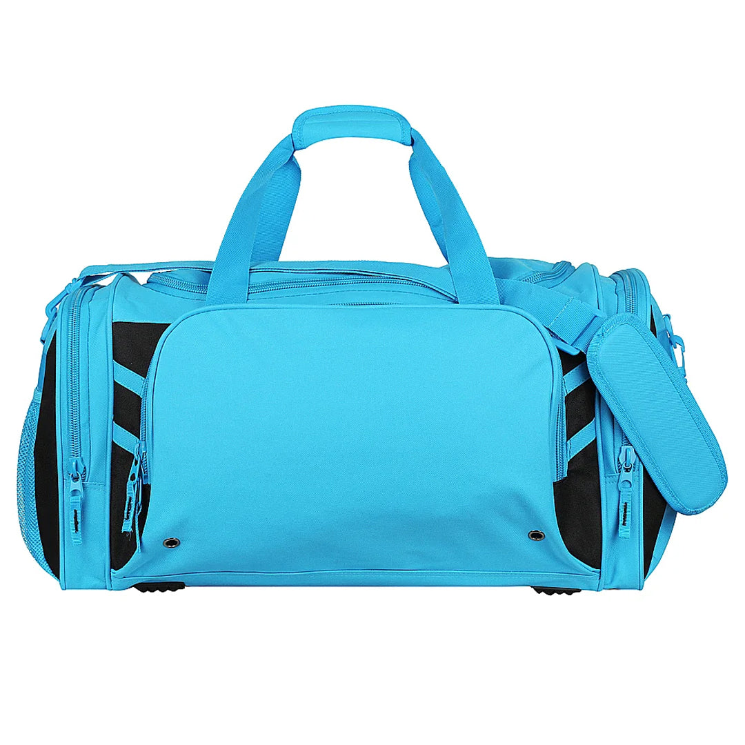 Aussie Pacific The Tasman Sports Bag Cyan/Black Luggage & Bags