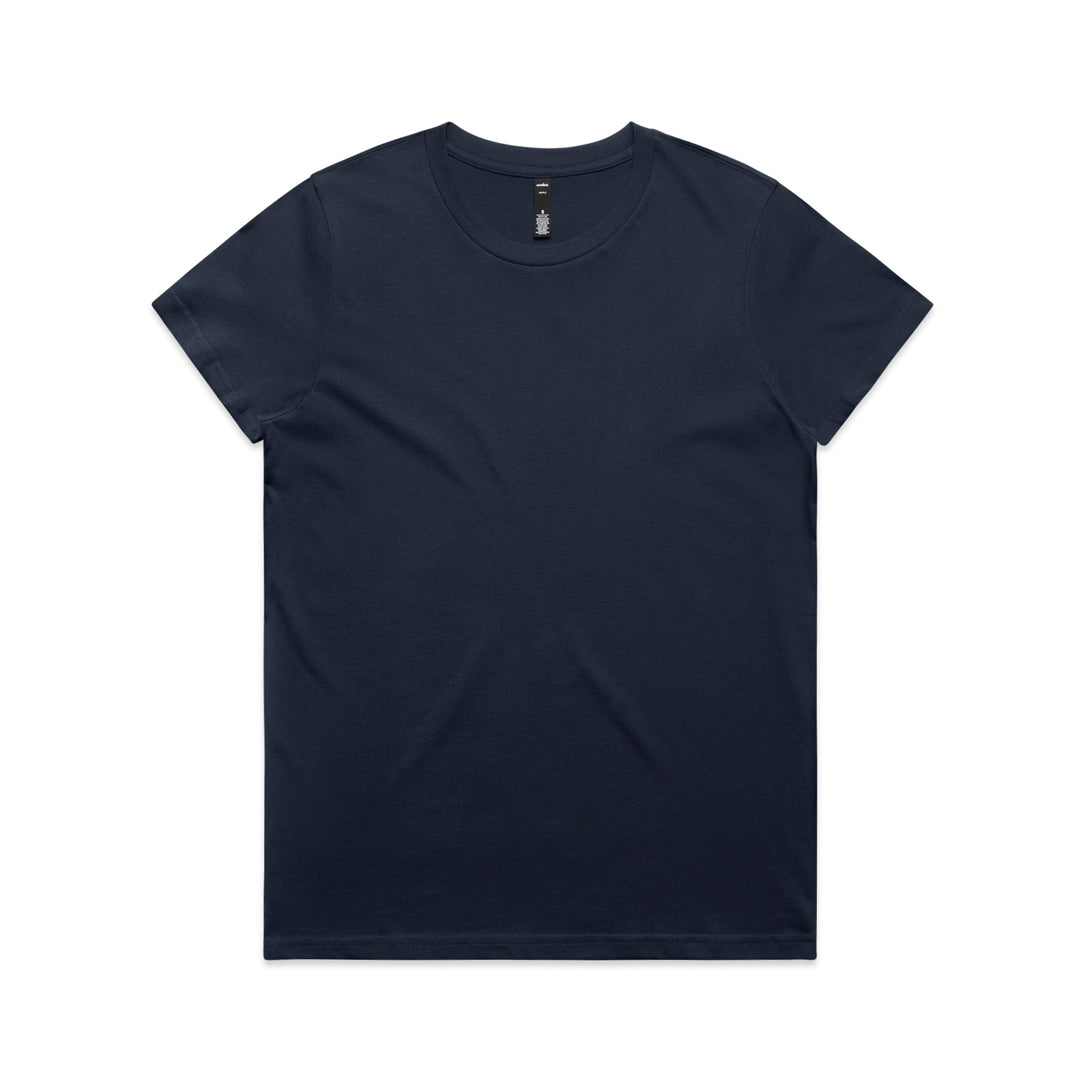 House of Uniforms The Maple Tee | Ladies | Short Sleeve AS Colour Midnight