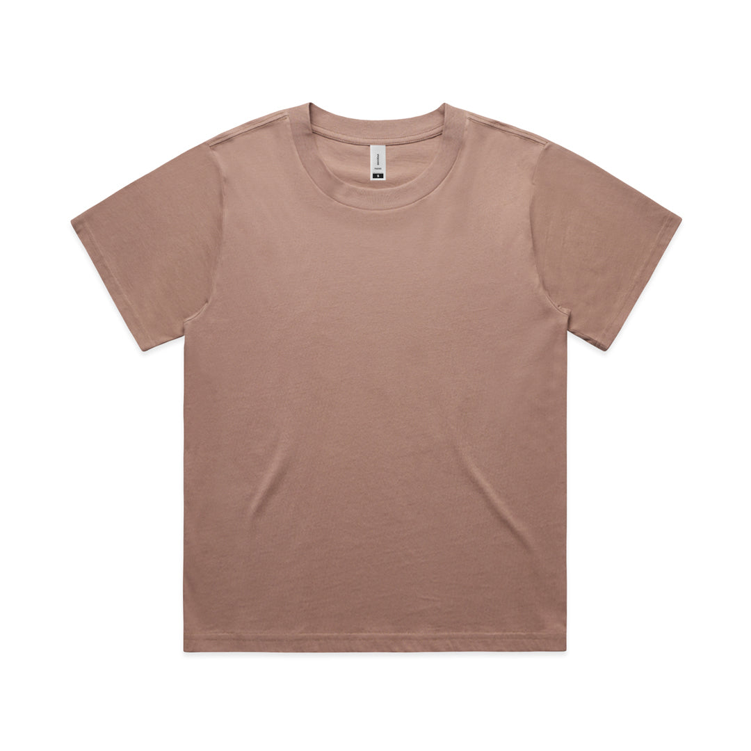 House of Uniforms The Martina Tee | Ladies AS Colour Hazy Pink
