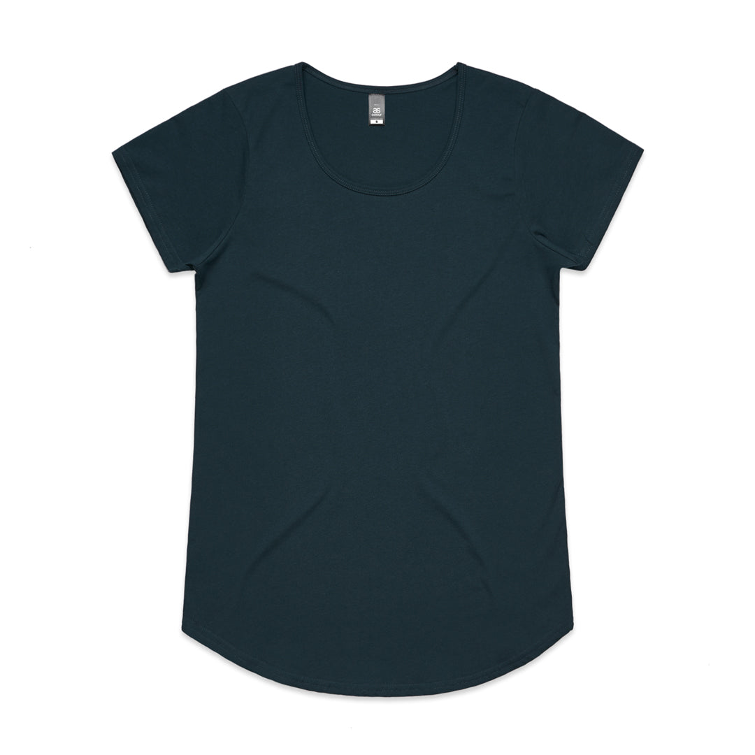 House of Uniforms The Mali Tee | Ladies | Short Sleeve Clearance AS Colour Indigo