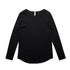 House of Uniforms The Mali Long Sleeve Tee | Ladies AS Colour Black