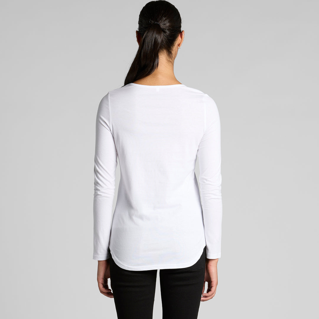 House of Uniforms The Mali Long Sleeve Tee | Ladies AS Colour 