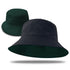 House of Uniforms The Switch Reversible Bucket Hat | Adults Legend Black/Bottle