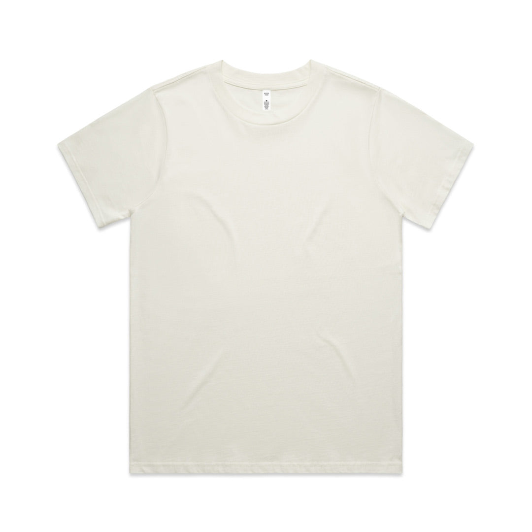 House of Uniforms The Classic Tee | Ladies | Short Sleeve AS Colour Ecru