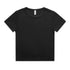 House of Uniforms The Faded Organic Rib Tee | Ladies AS Colour Black