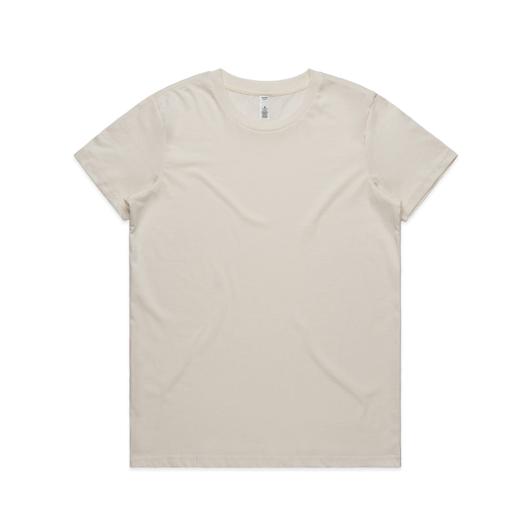 House of Uniforms The Basic Tee | Ladies | Short Sleeve AS Colour Bone