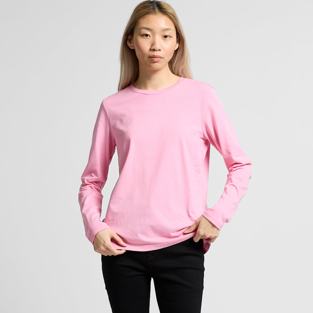 House of Uniforms The Sophie Tee | Ladies | Long Sleeve AS Colour 