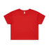 House of Uniforms The Crop Tee | Ladies | Short Sleeve Clearance AS Colour Red
