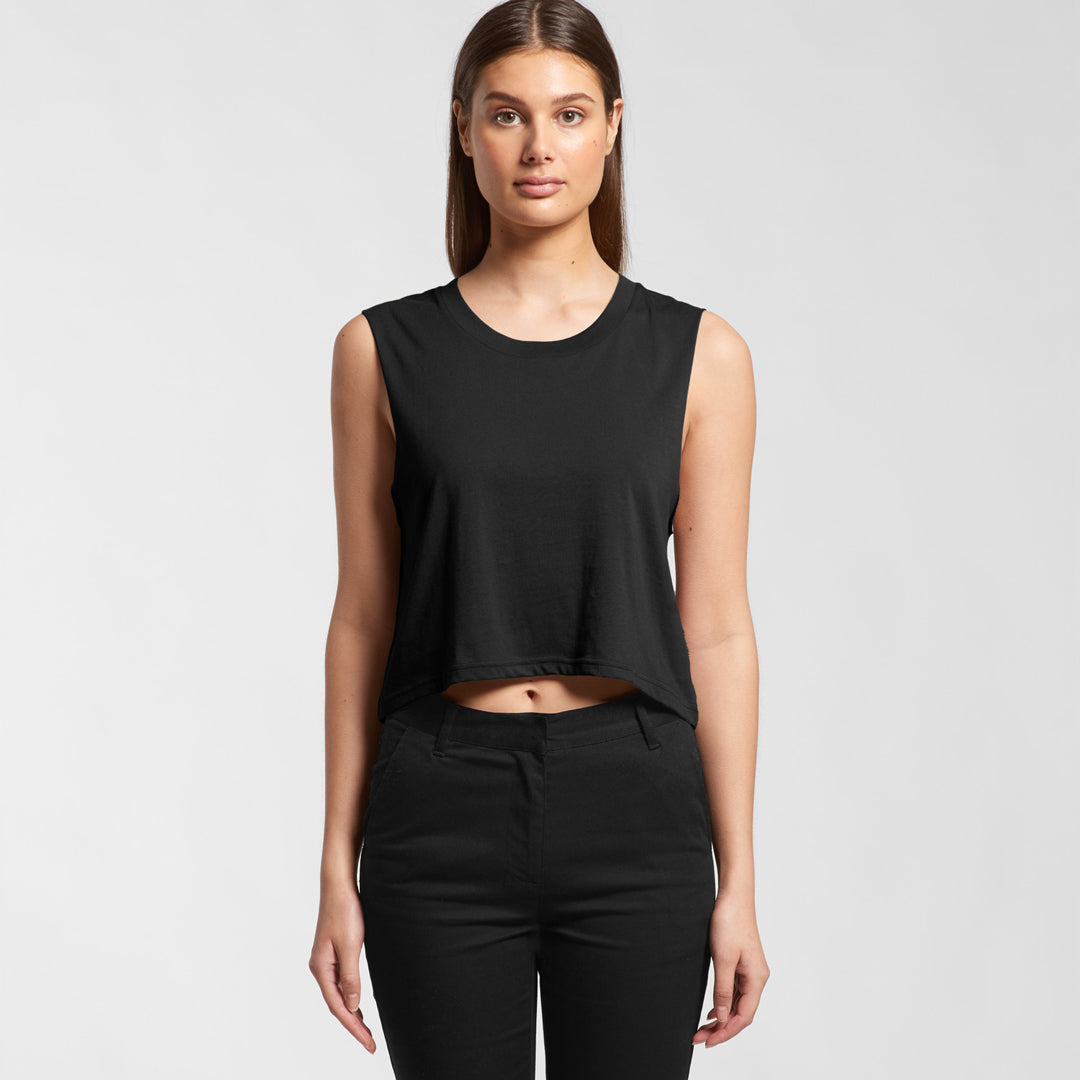 House of Uniforms The Crop Tank | Ladies AS Colour
