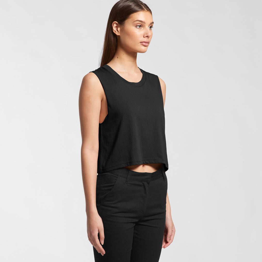 House of Uniforms The Crop Tank | Ladies AS Colour