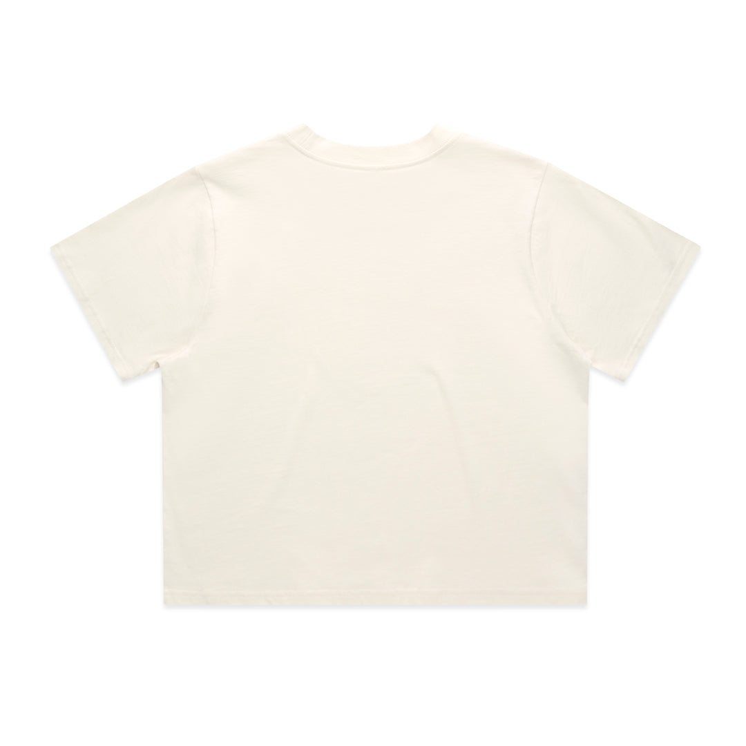 House of Uniforms The Classic Crop Tee | Ladies | Short Sleeve AS Colour