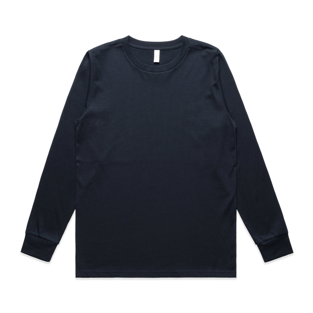 House of Uniforms The Classic Tee | Ladies | Long Sleeve AS Colour Navy