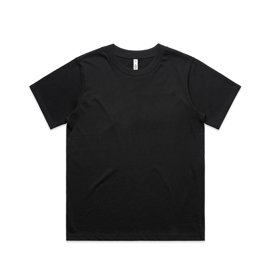 House of Uniforms The Classic Minus Tee | Ladies | Short Sleeve AS Colour Black