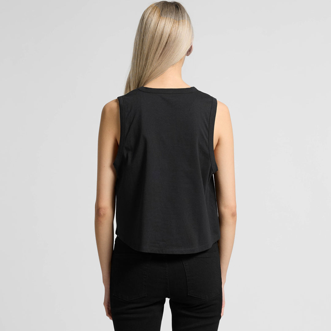 House of Uniforms The Martina Crop Tank | Ladies AS Colour 