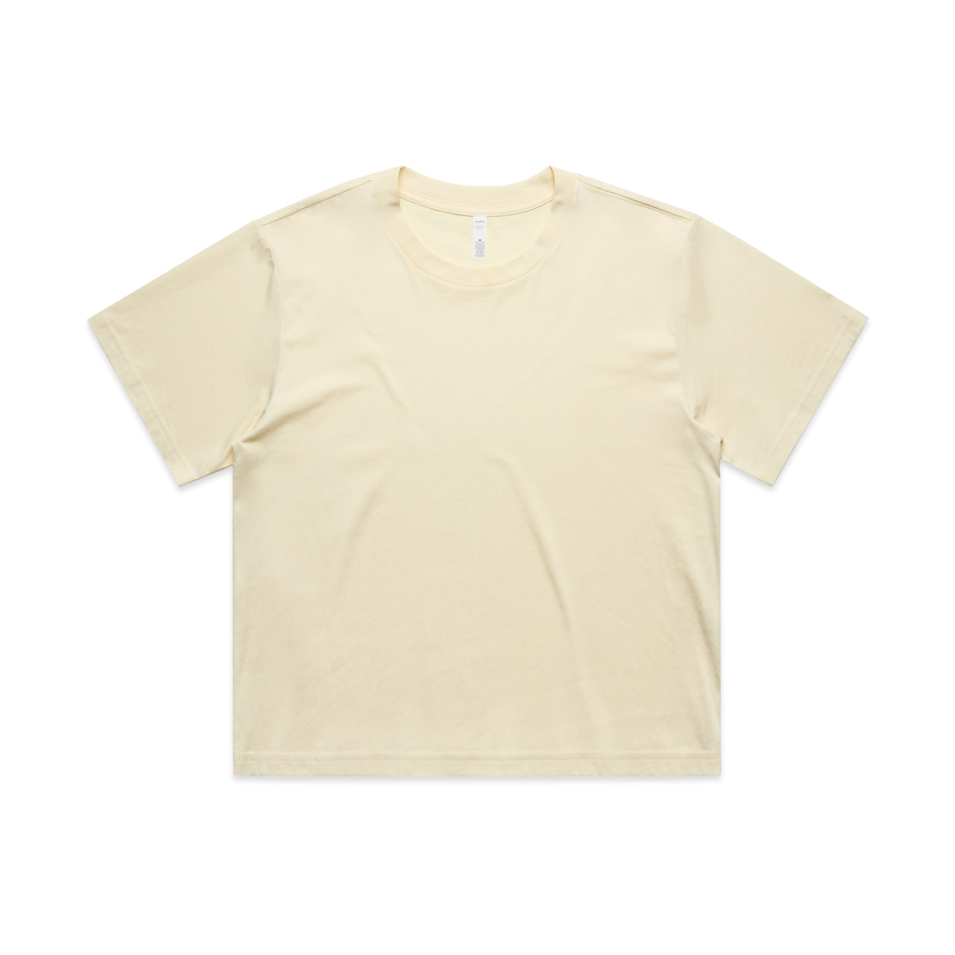 House of Uniforms The Martina Crop Tee | Ladies AS Colour Butter