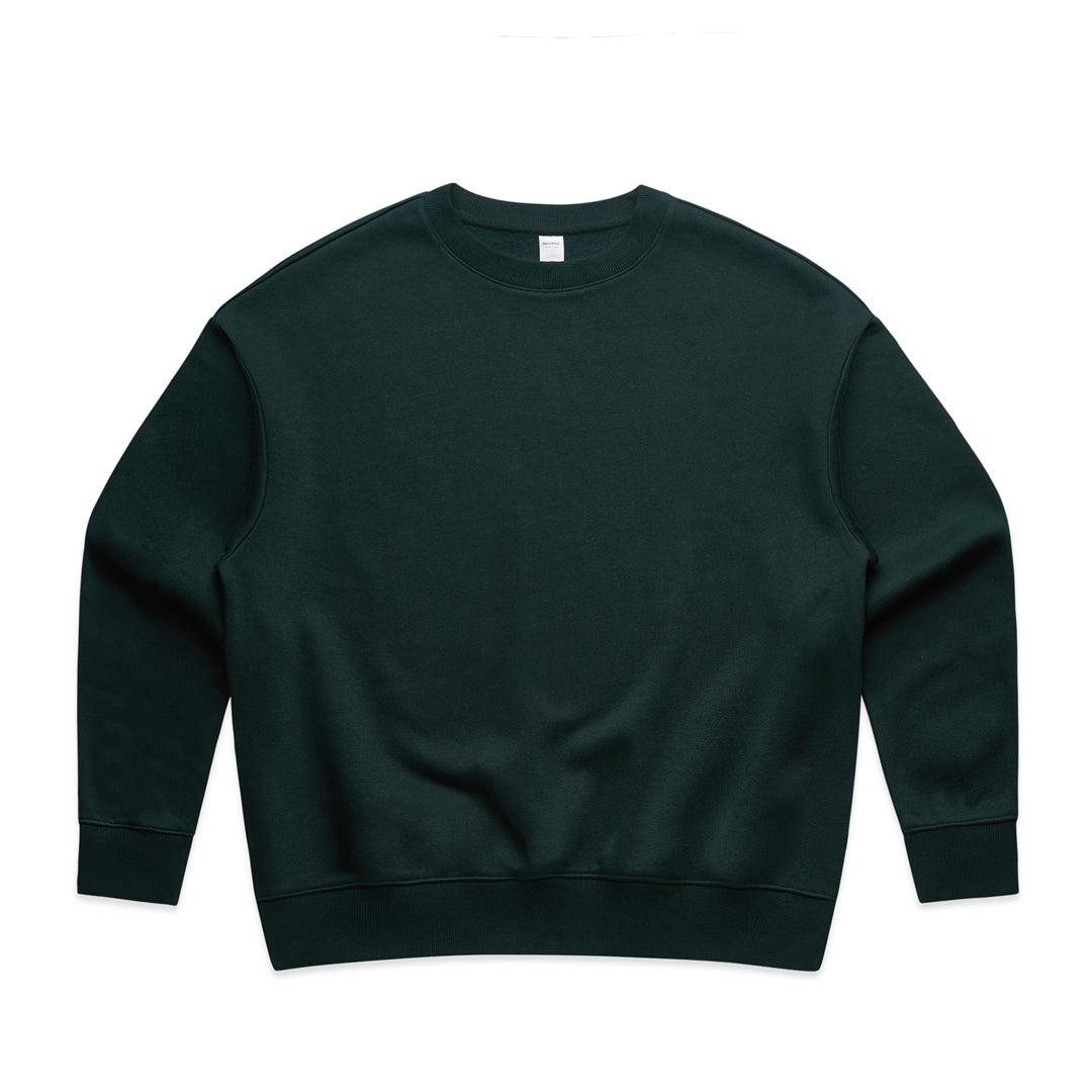 House of Uniforms The Heavy Crew Jumper | Ladies AS Colour Pine Green