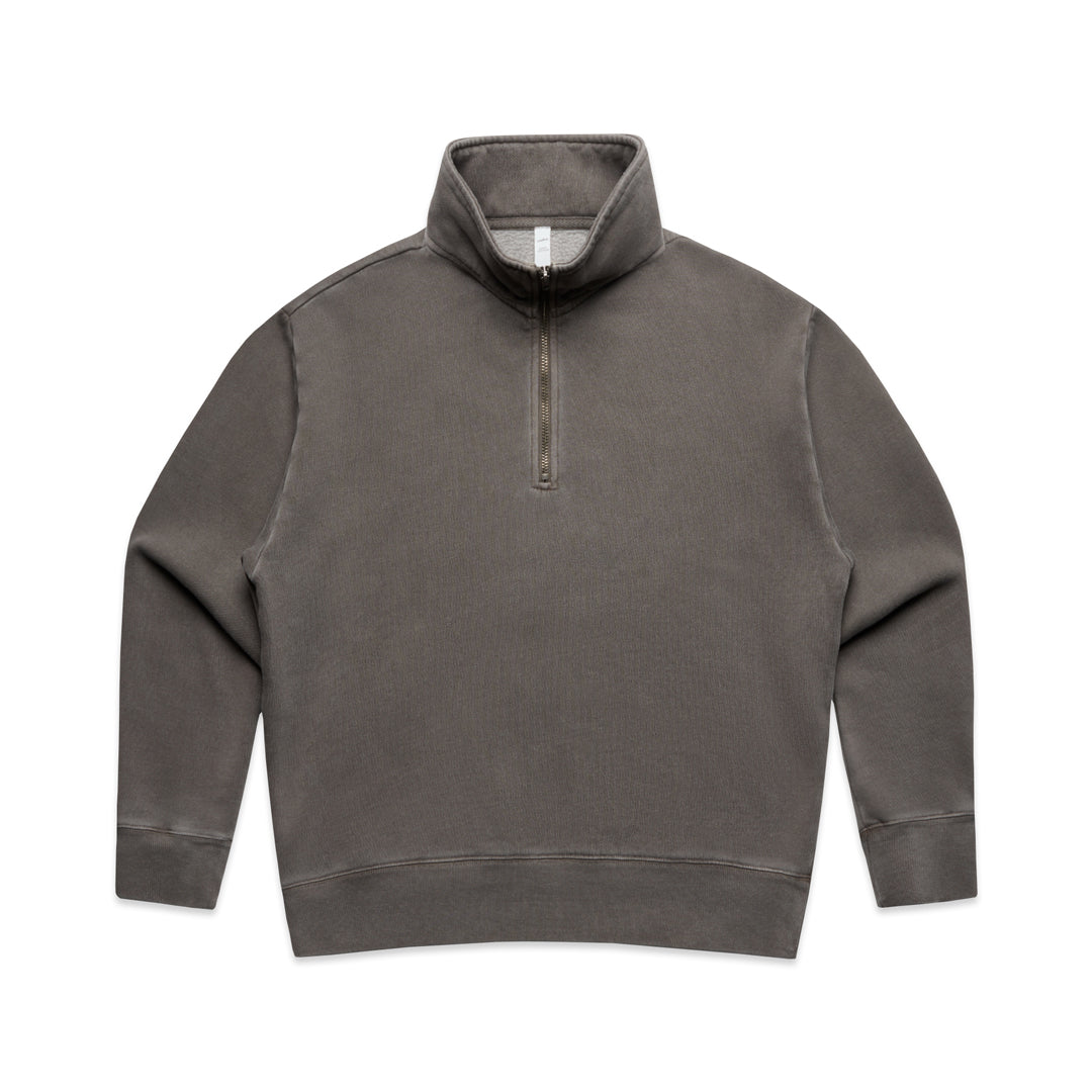 House of Uniforms The Relax Faded Half Zip Jumper | Ladies AS Colour Grey