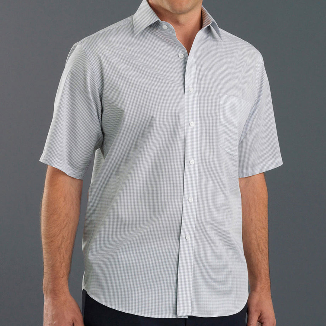 House of Uniforms The Moscow Shirt | Mens | Short and Long Sleeve John Kevin Grey