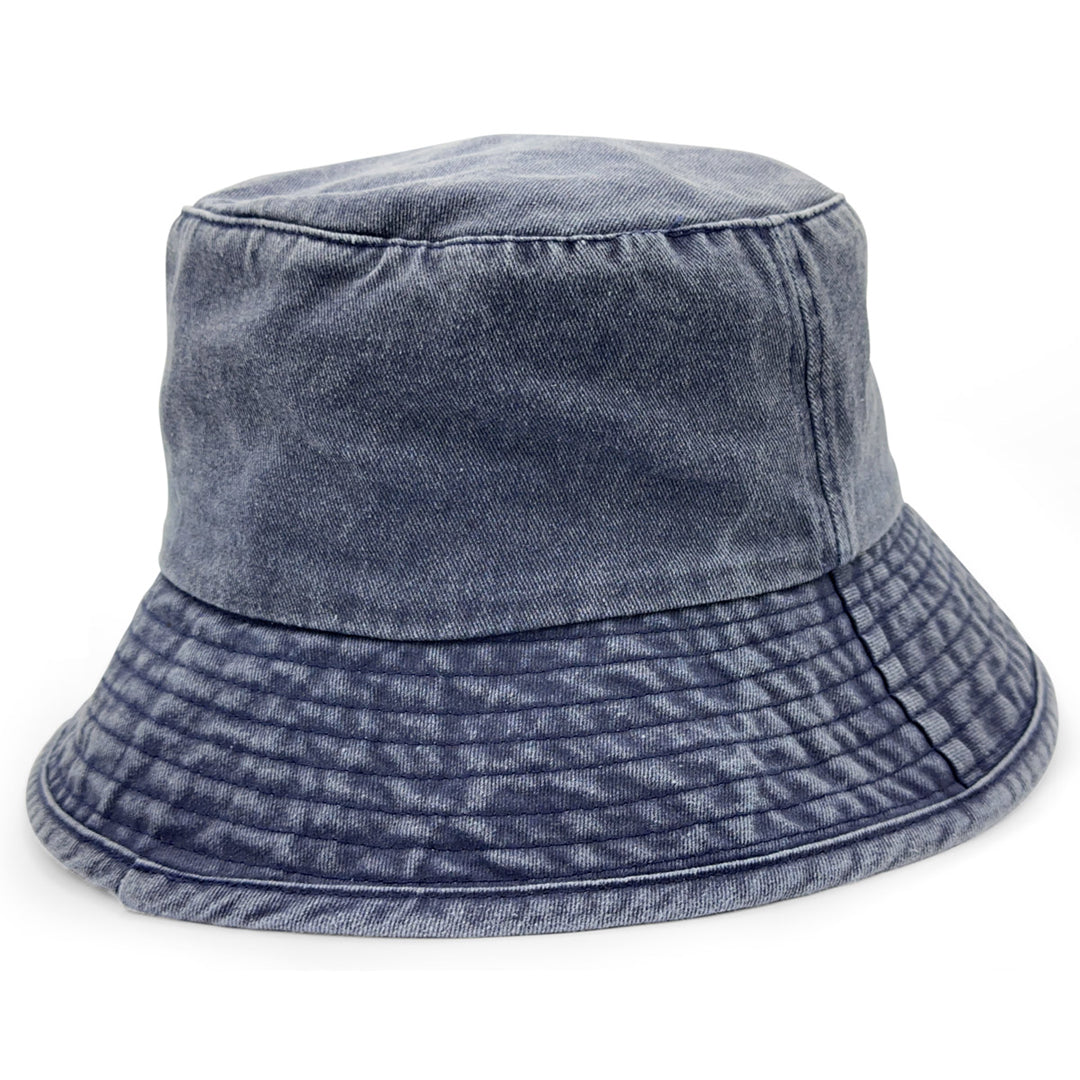 House of Uniforms The Washed Chino Bucket Hat Legend Navy