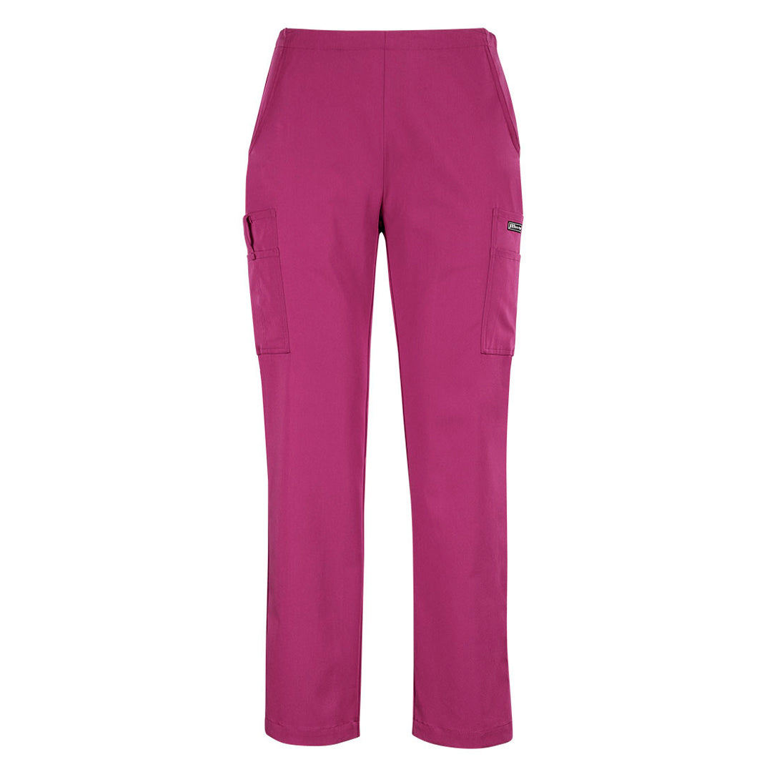 Jbs Wear The Nu Scrub Cargo Pant | Ladies Fuchsia Scrubs