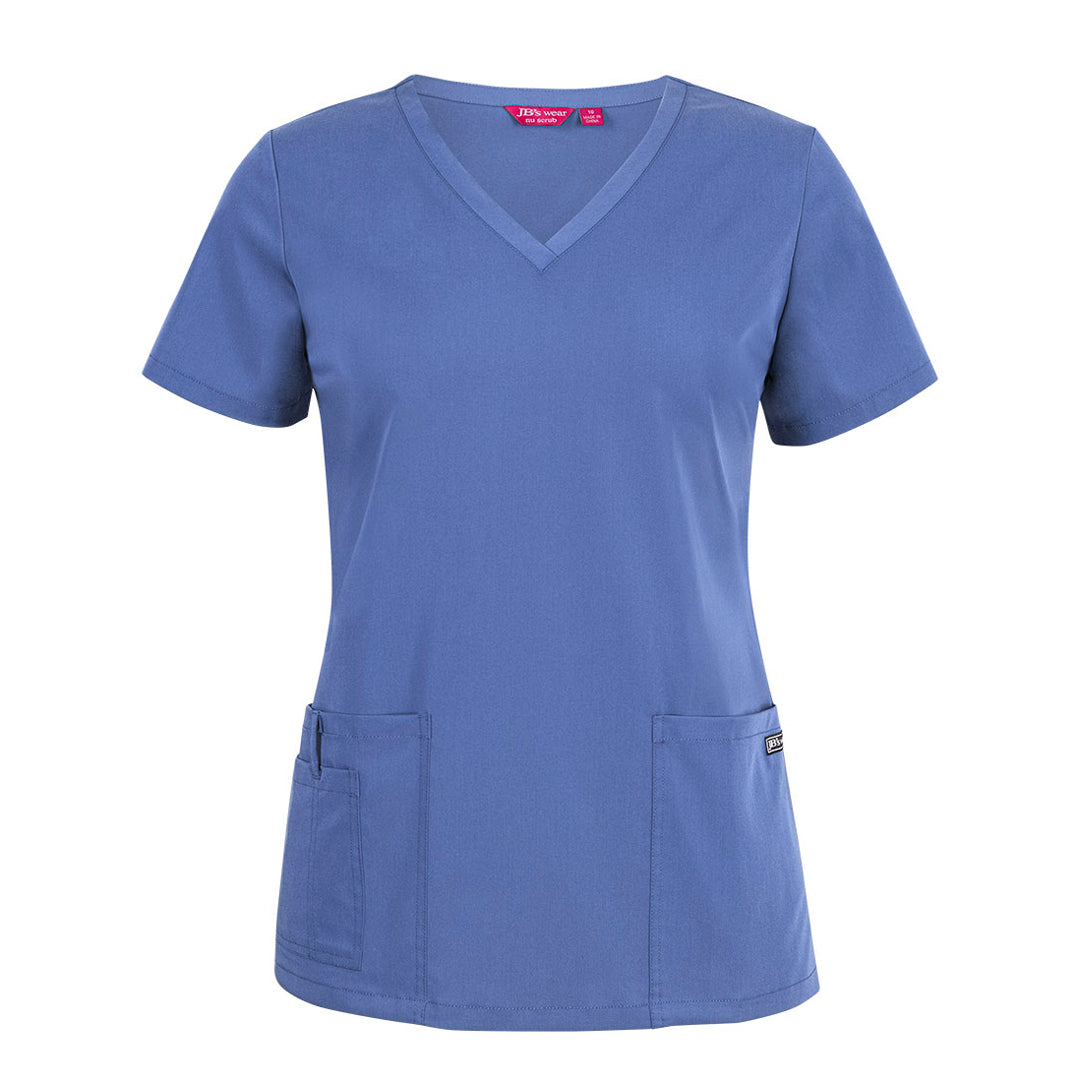 Jbs Wear The Nu Scrub Top | Ladies Blue Scrubs