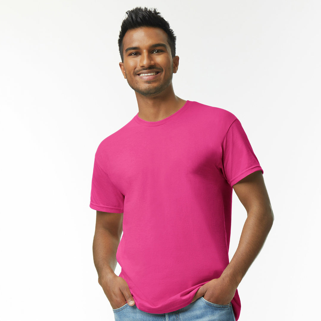 House of Uniforms The Heavy Cotton Tee | Adults Gildan Heliconia