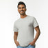 House of Uniforms The Heavy Cotton Tee | Adults Gildan Ice Grey