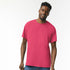 House of Uniforms The Heavy Cotton Tee | Adults Gildan Red