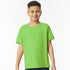 House of Uniforms The Heavy Cotton Tee | Youth Gildan Lime