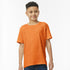 House of Uniforms The Heavy Cotton Tee | Youth Gildan Flouro Orange