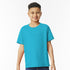 House of Uniforms The Heavy Cotton Tee | Youth Gildan Sapphire