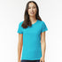 House of Uniforms The Heavy Cotton Tee | Ladies Gildan Sapphire