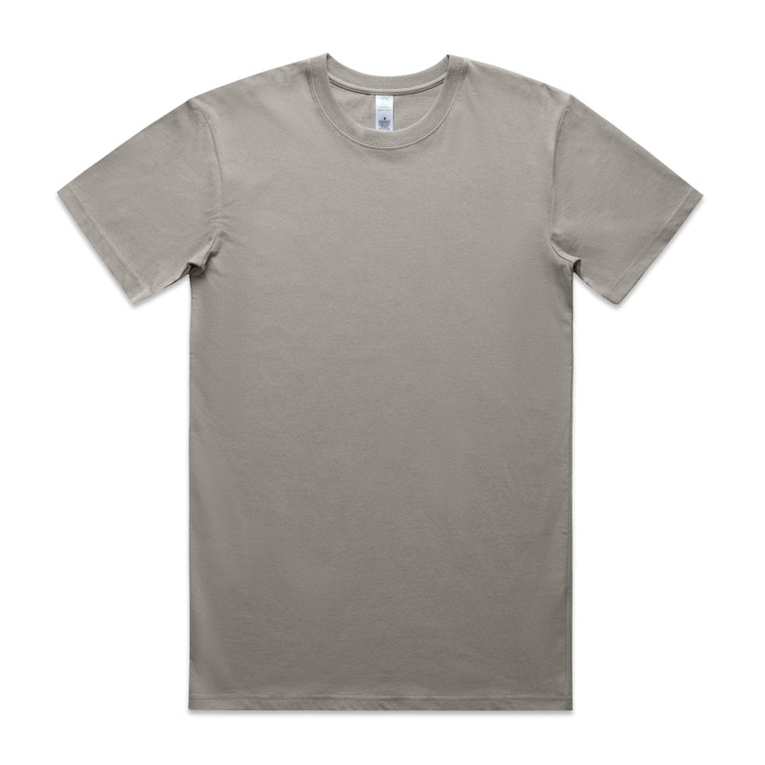 House of Uniforms The Staple Organic Tee | Mens | Short Sleeve AS Colour Granite-as