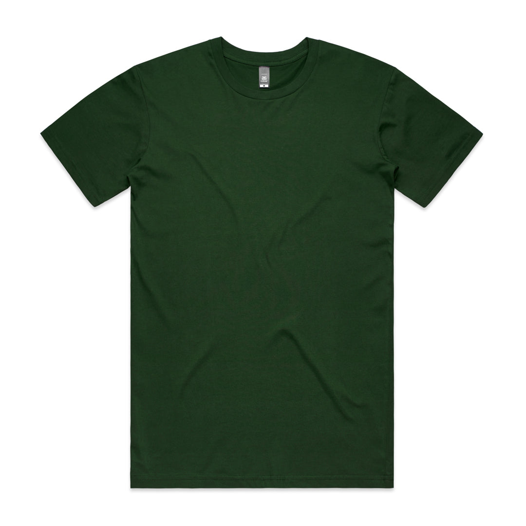 House of Uniforms The Staple Tee | Mens | Short Sleeve AS Colour Forest