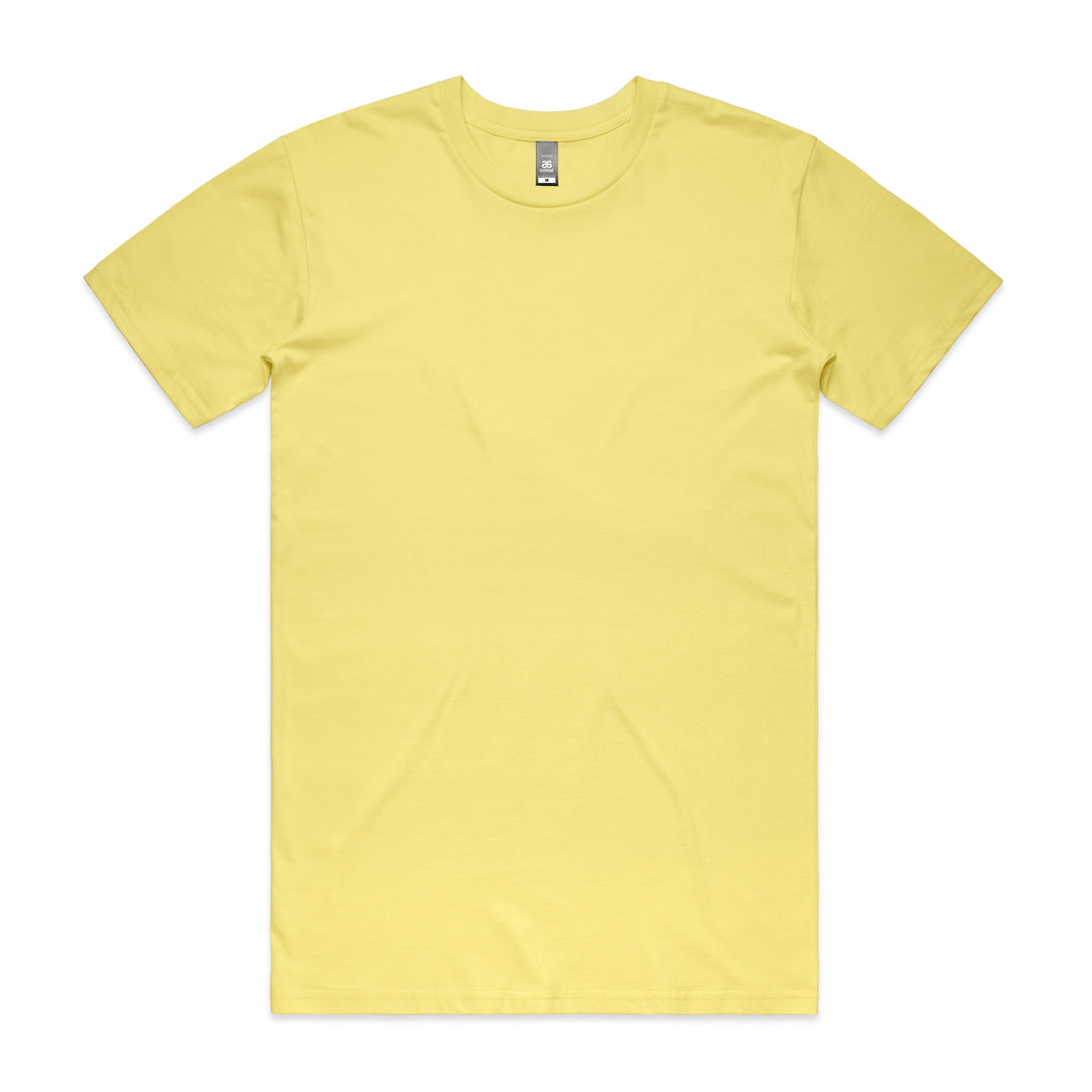 House of Uniforms The Staple Tee | Mens | Short Sleeve Clearance AS Colour Lemon