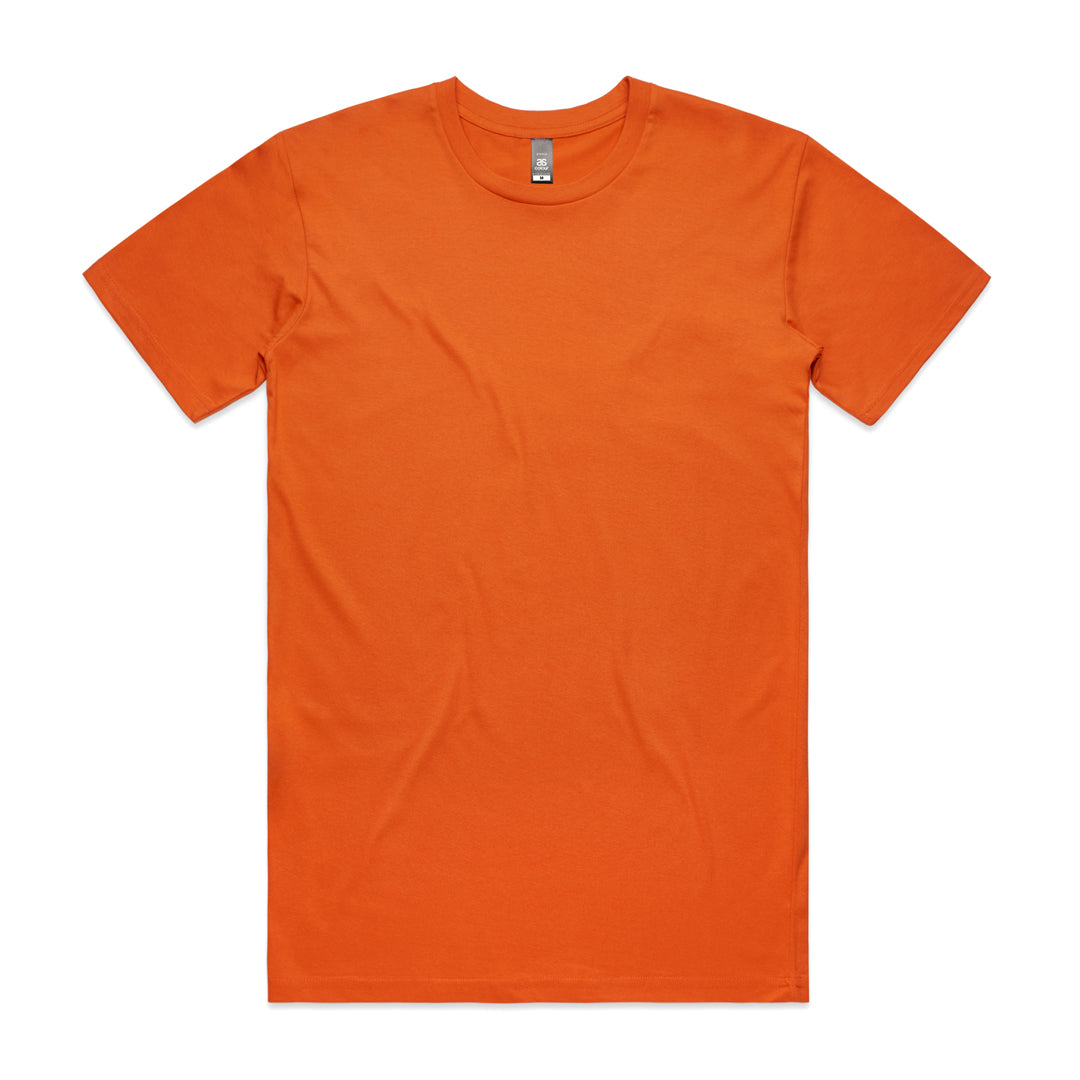 House of Uniforms The Staple Tee | Mens | Short Sleeve AS Colour Orange