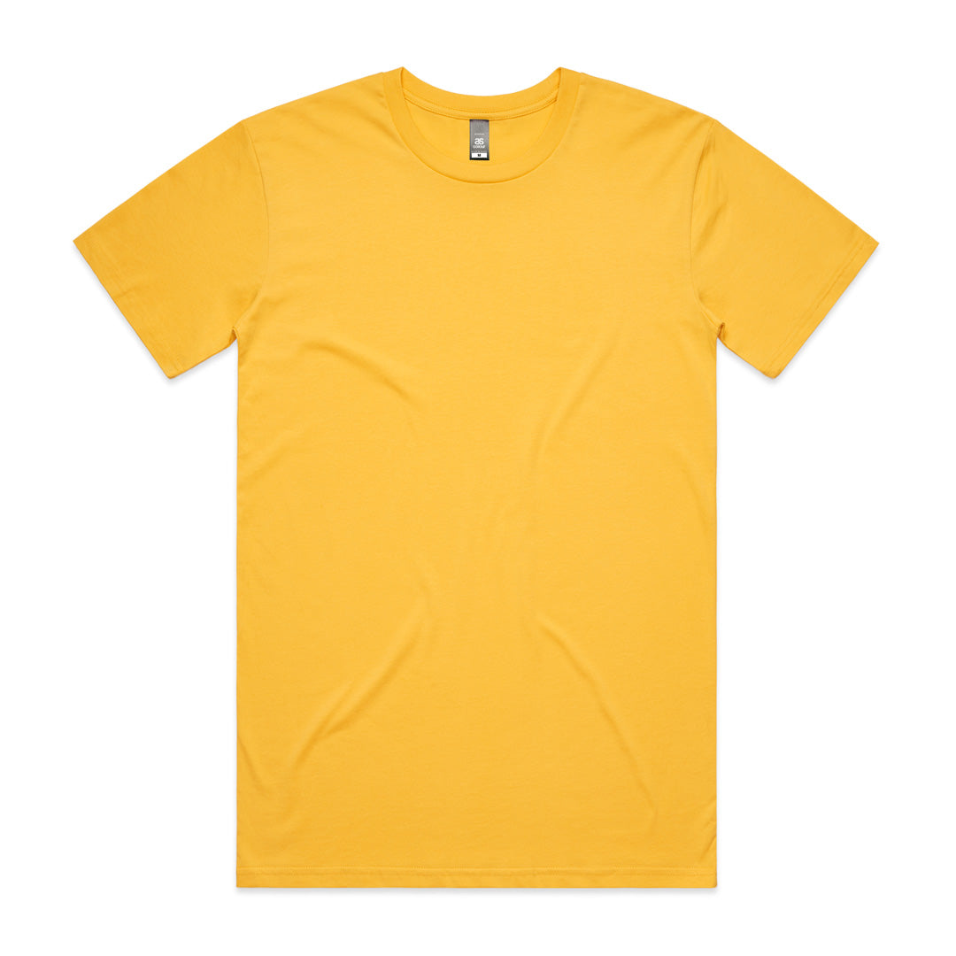 House of Uniforms The Staple Tee | Mens | Short Sleeve AS Colour Yellow