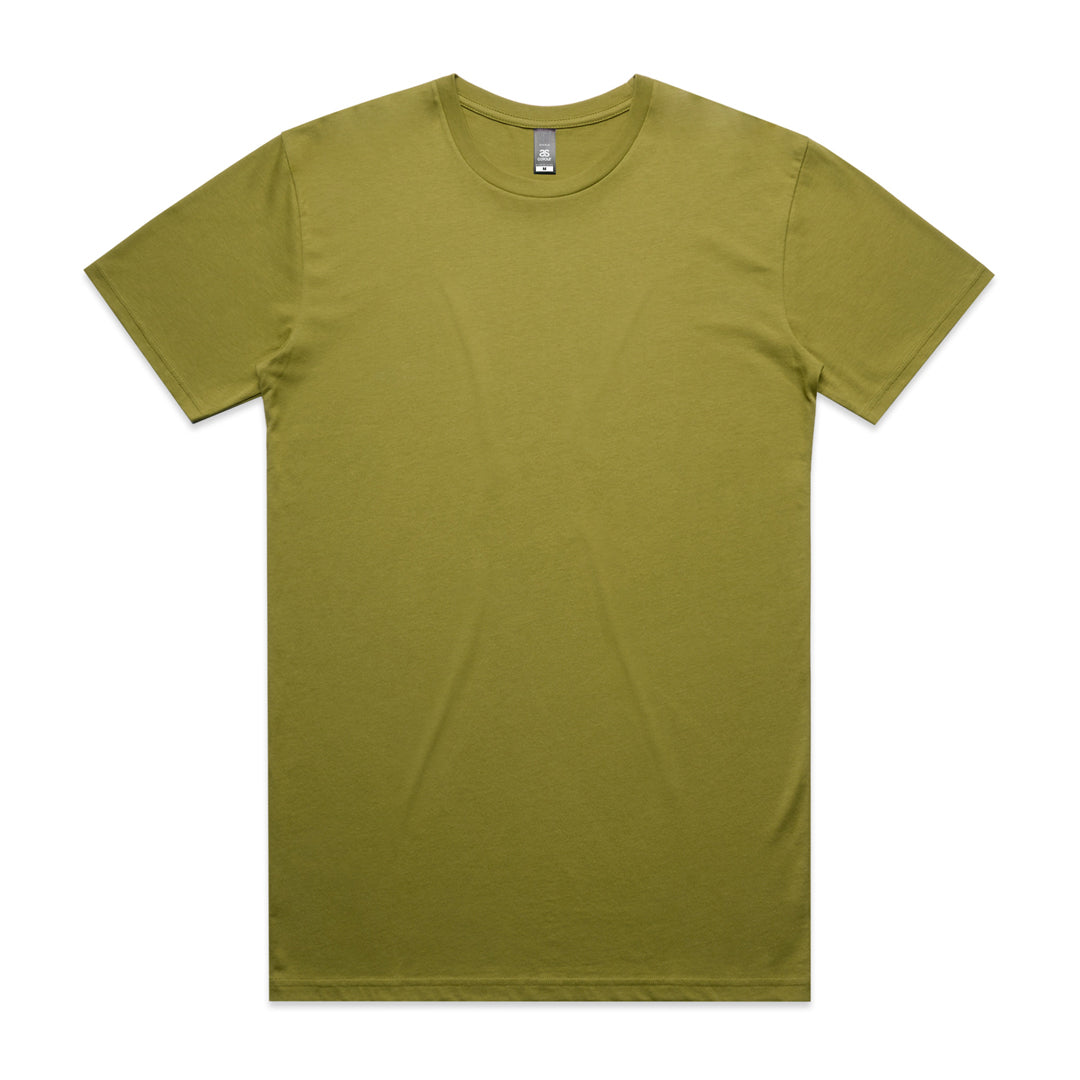 House of Uniforms The Staple Tee | Mens | Short Sleeve AS Colour Moss