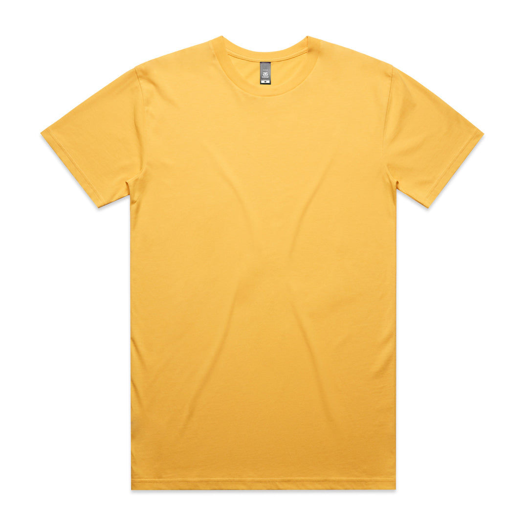 House of Uniforms The Staple Tee | Mens | Short Sleeve AS Colour Sunset1