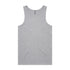 House of Uniforms The Lowdown Singlet | Mens AS Colour Grey Marle